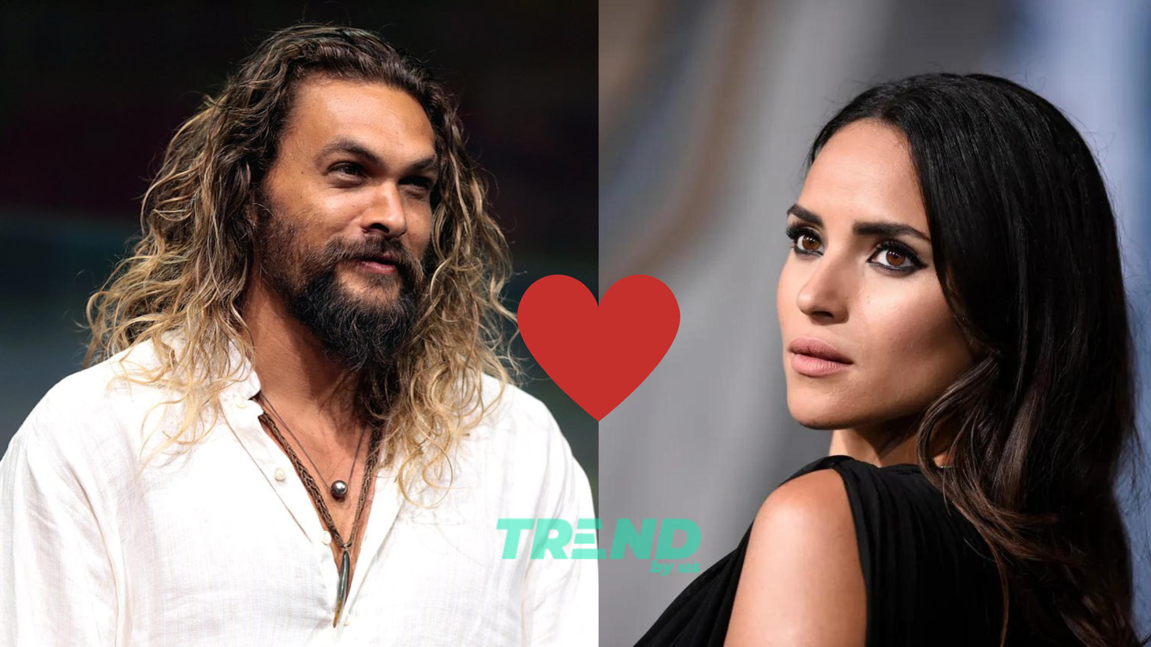 Jason Momoa and Adria Arjona