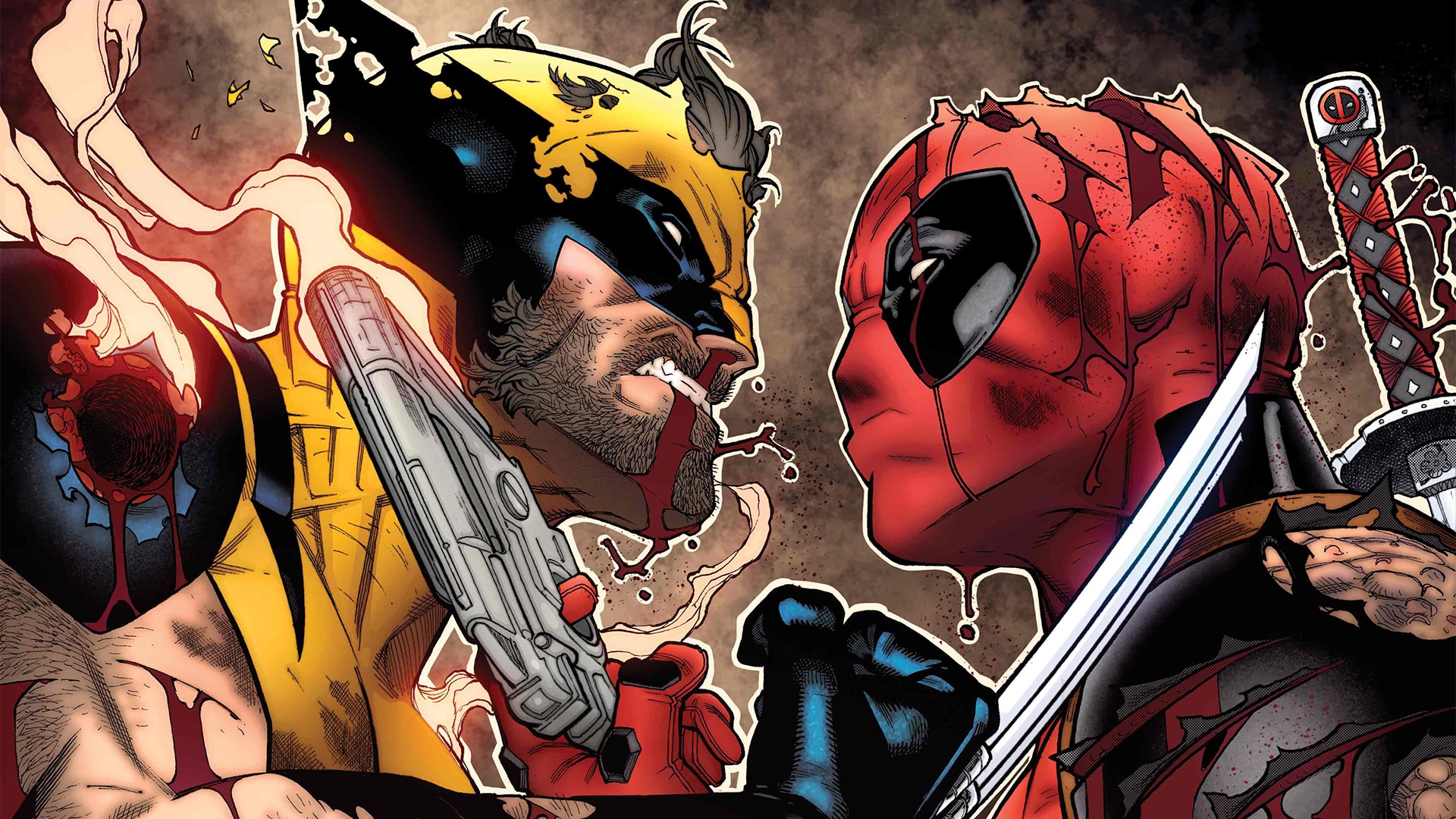 deadpool vs wolverine